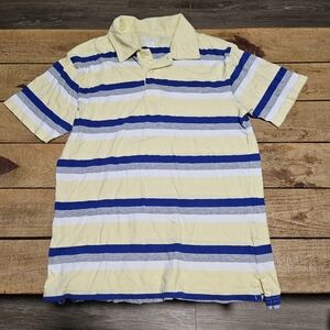Place Yellow and Blue Striped Polo Shirt